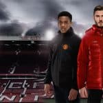 Un'immagine della campagna pubblicitaria Columbia per il Manchester United