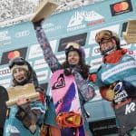 Snowboard femminile Freeride 4 Hakuba (foto J Halayko)