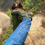 Salewa Pedroc Hybrid Pant particolare della gamba
