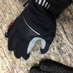Rivestimento in pelle tra pollice e indice del guanto rh+ Nordic OutDry
