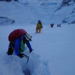 Acclimatamento con tanta neve