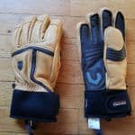 Palmo e dorso del guanto Level Off Piste Leather Beige