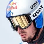 Dominik Paris, alla partenza della discesa di Kitzbühel