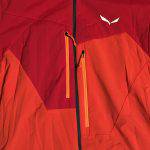Giacca Salewa Sesvenna PTC Alpha, vista frontale con tasche