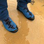 La scarpa Montura Yaru Tecno GTX in acqua
