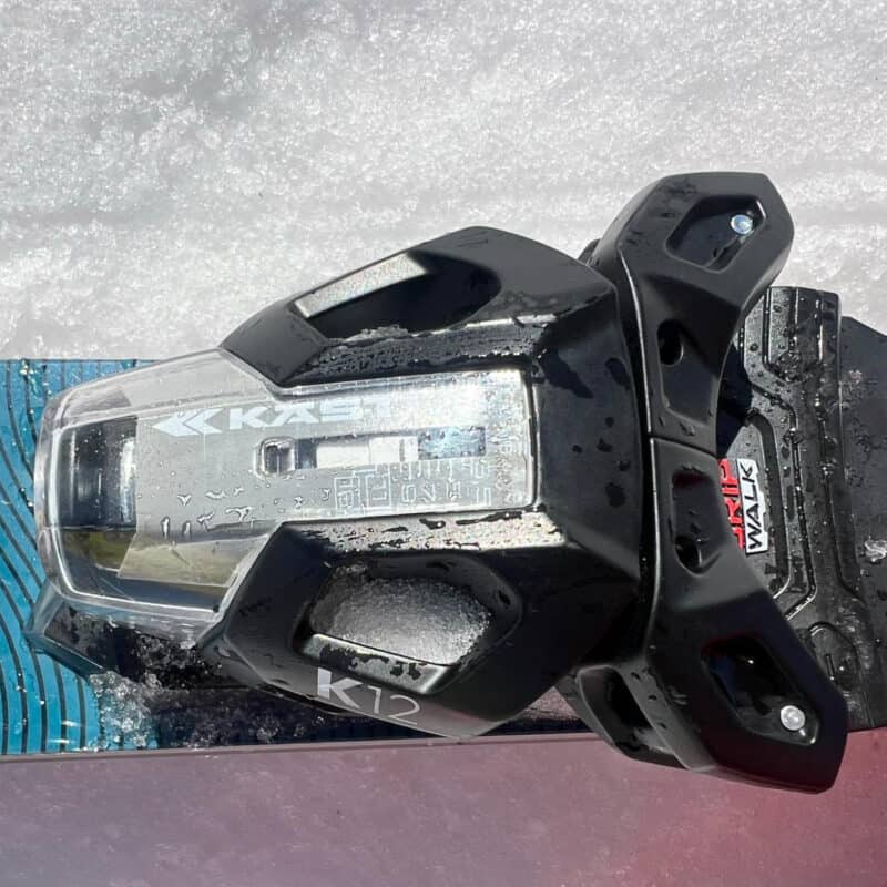 Kästle MX75 con attacco K12 con tecnologia GripWalk.
