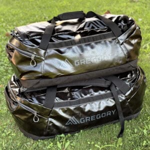 Gregory Alpaca 100 L, sotto, e Alpaca 60L.